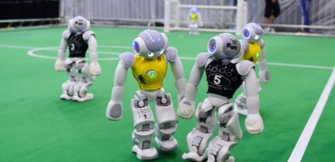 Football Compétition of robots